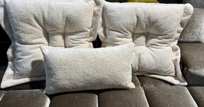 Kissenset mit 3 Kissen